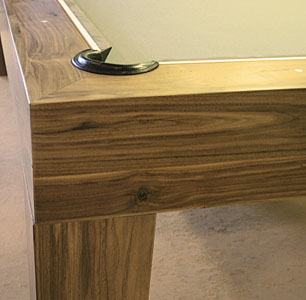 Mountain Modern Billiard Table Detail